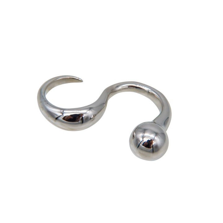 ball double finger ring