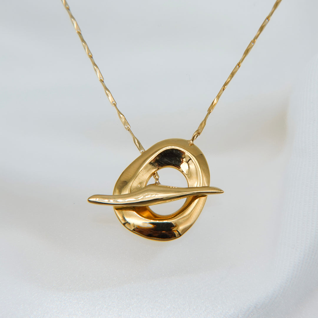 DROP PEBBLE TEARS NECKLACE