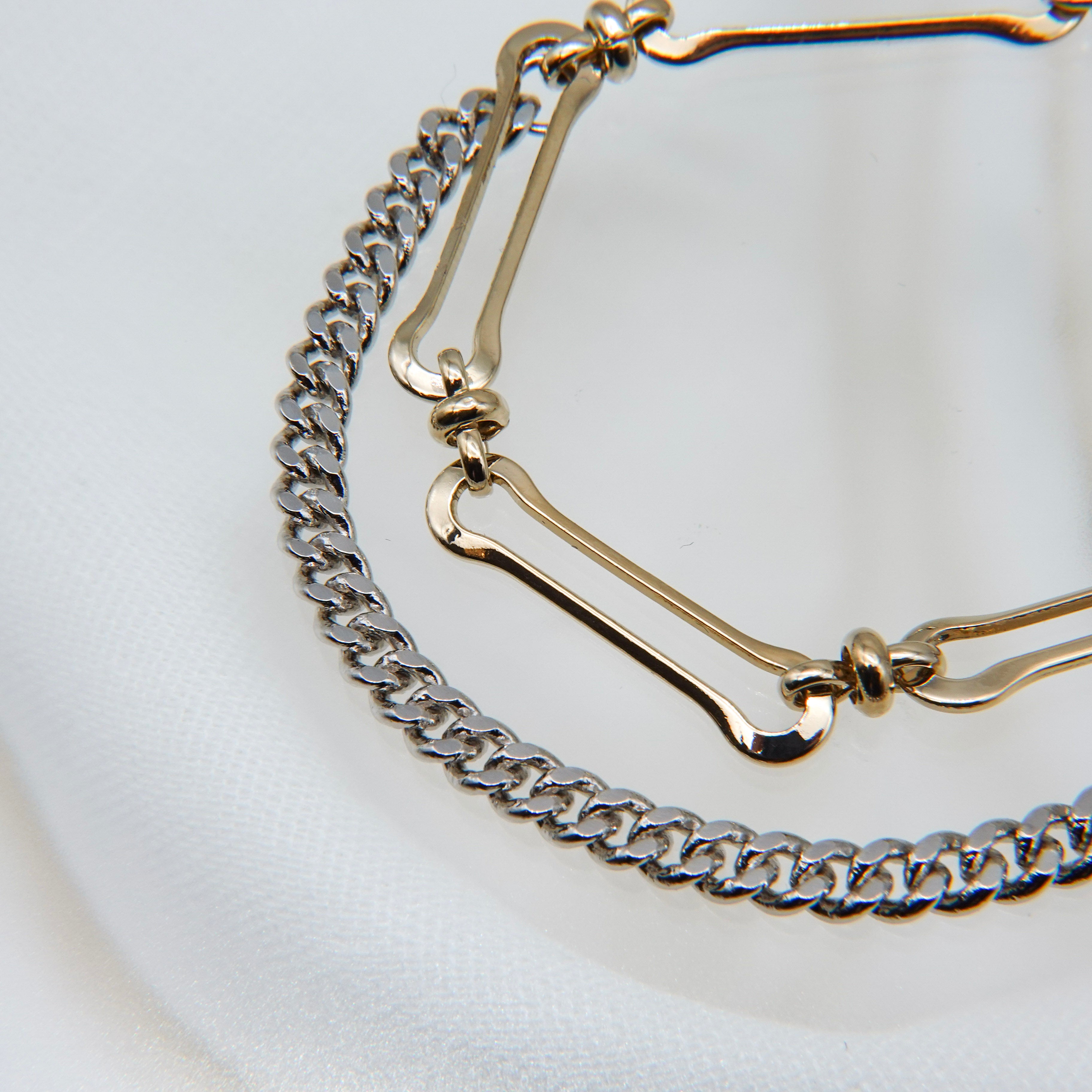 Justine Clenquet ゴールド ブレスレット Pixie bracelet – unigem
