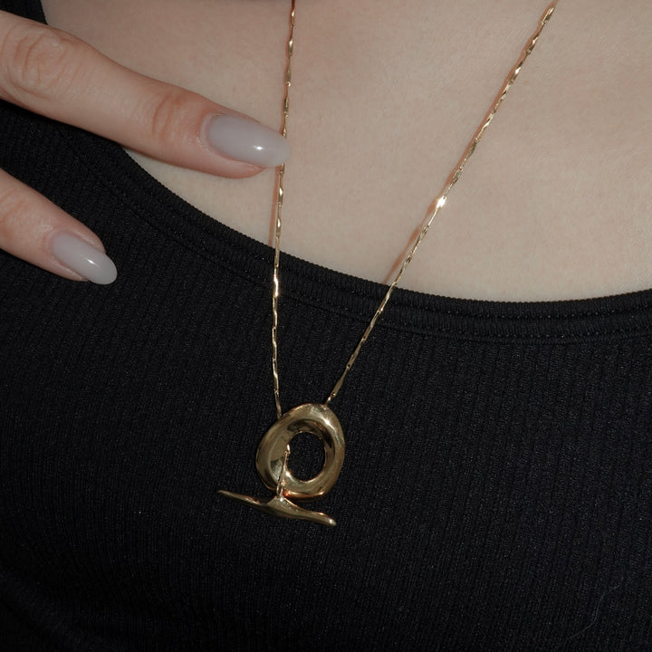 DROP PEBBLE TEARS NECKLACE