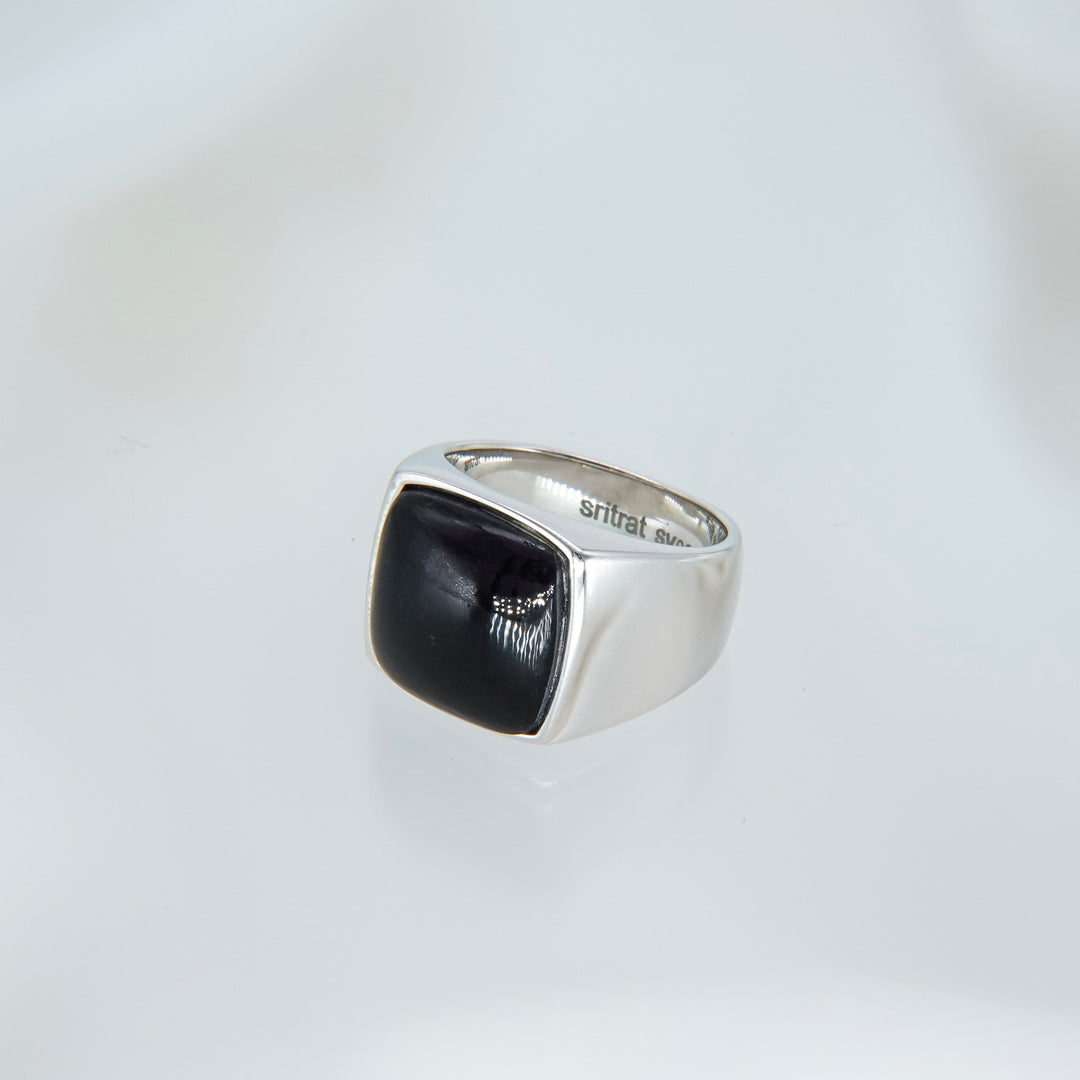 Onyx Signet Ring