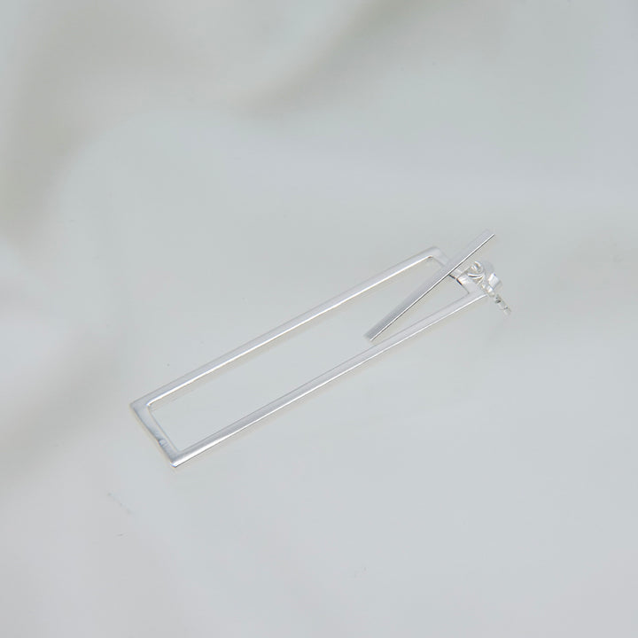 rectangular frame earrings earring(pierce)[FLDEP2]