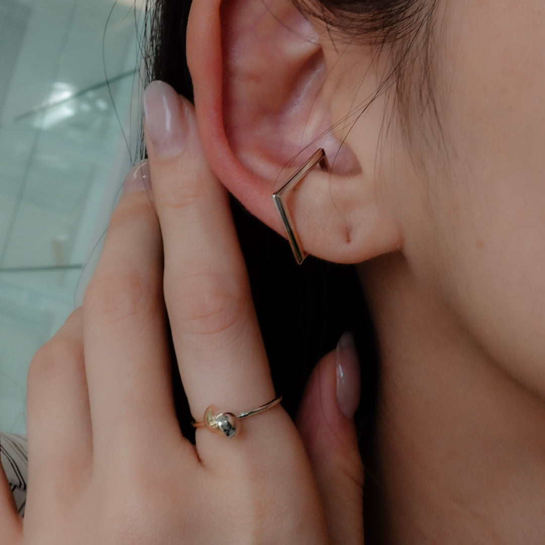 BICOLOR EARCUFF BEC-02