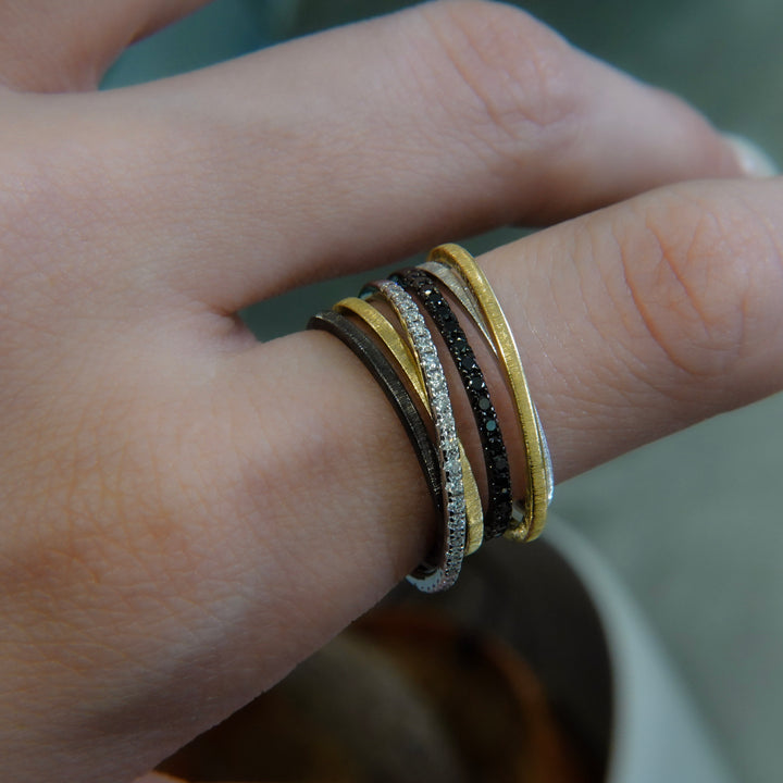 K18+Silver ring CMR9 コンビリング
