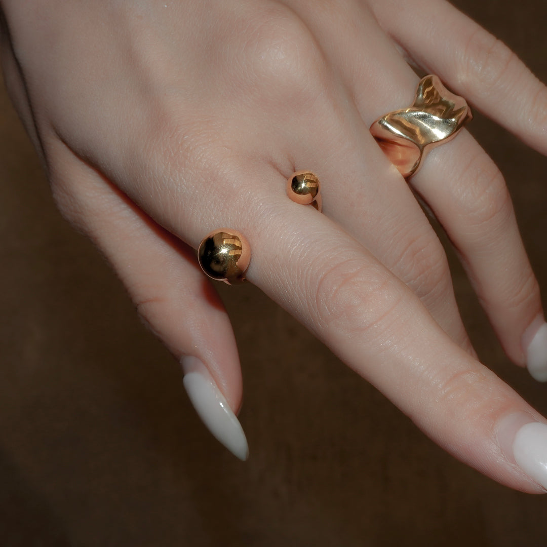 double ball ring medium