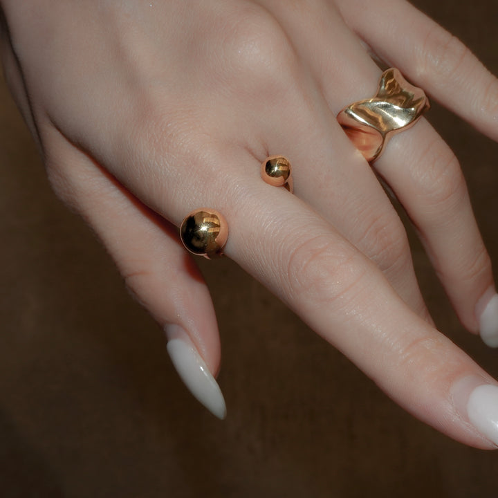 double ball ring medium