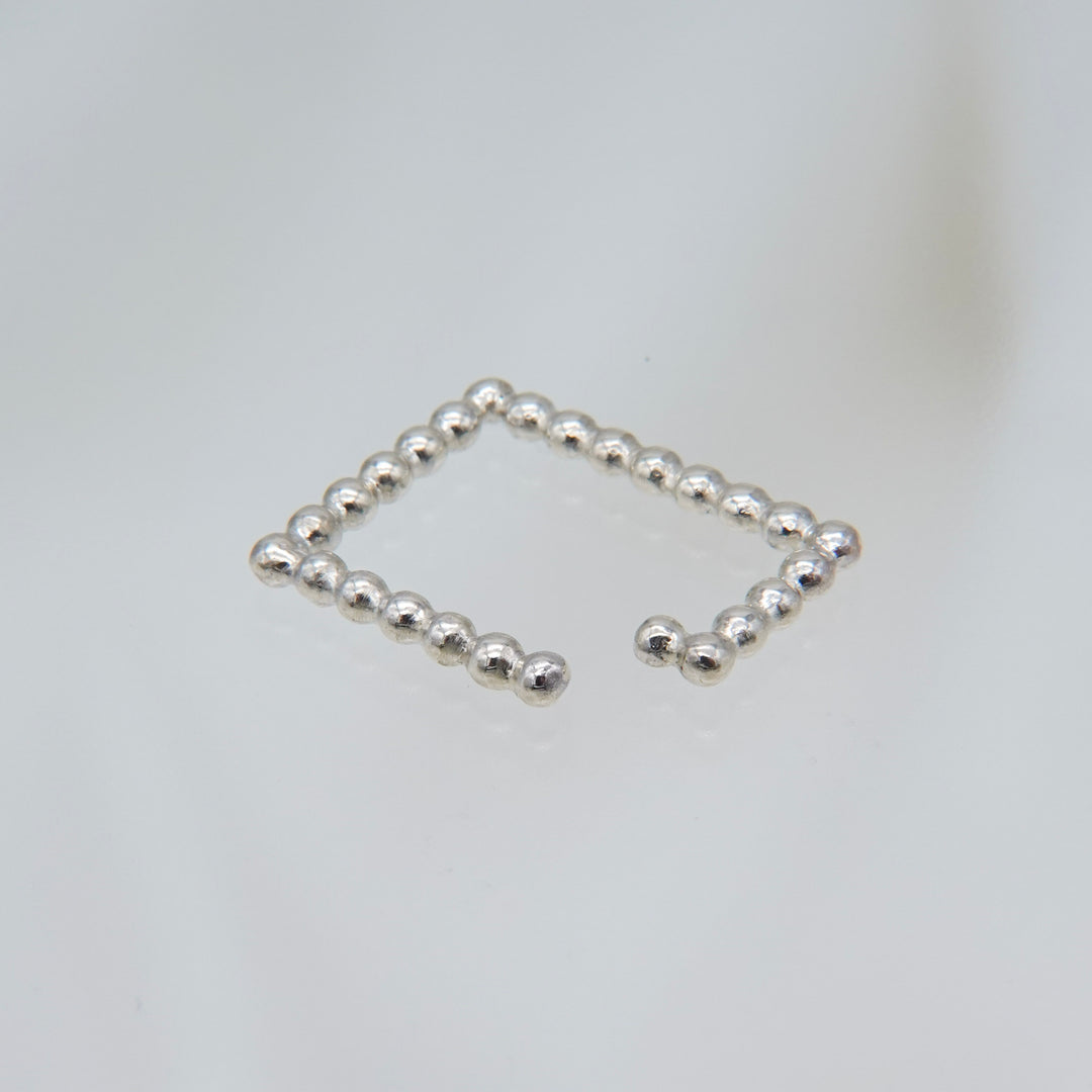 Rectangle Dot Ear Cuff