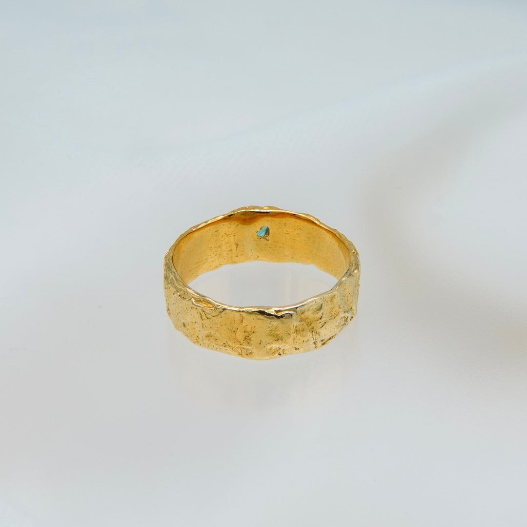 シルバーバンドリング(アパタイト)