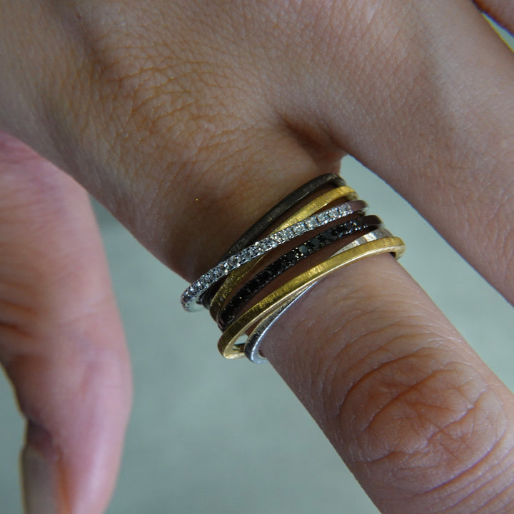 K18+Silver ring CMR9 コンビリング