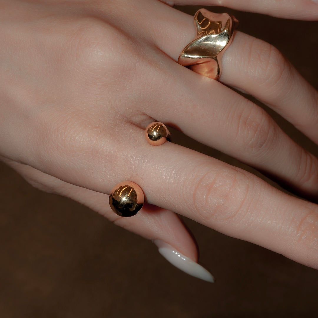 double ball ring medium