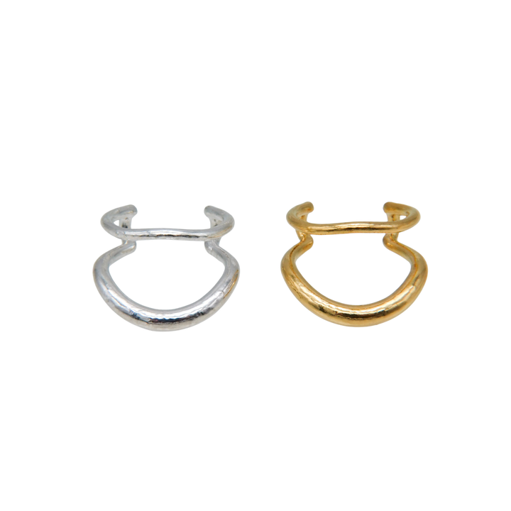YU-KIN DOUBLE HEART SET RING