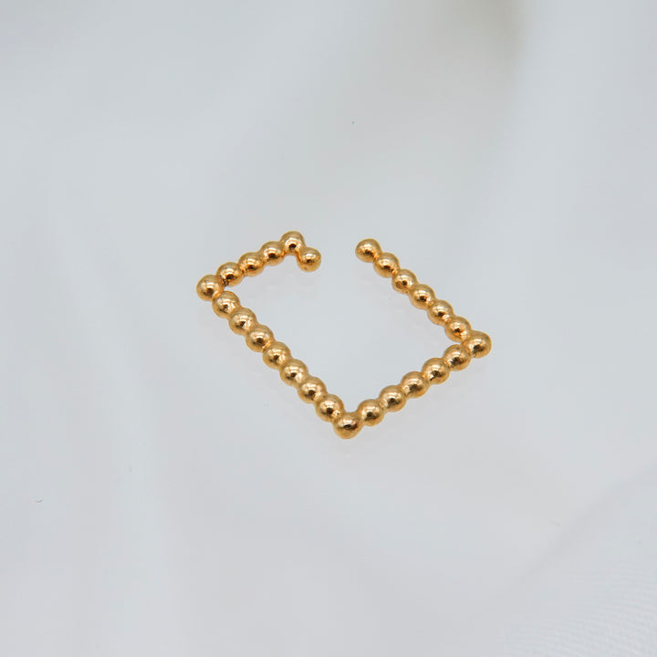 Rectangle Dot Ear Cuff