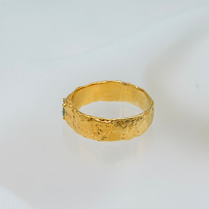 シルバーバンドリング(アパタイト)