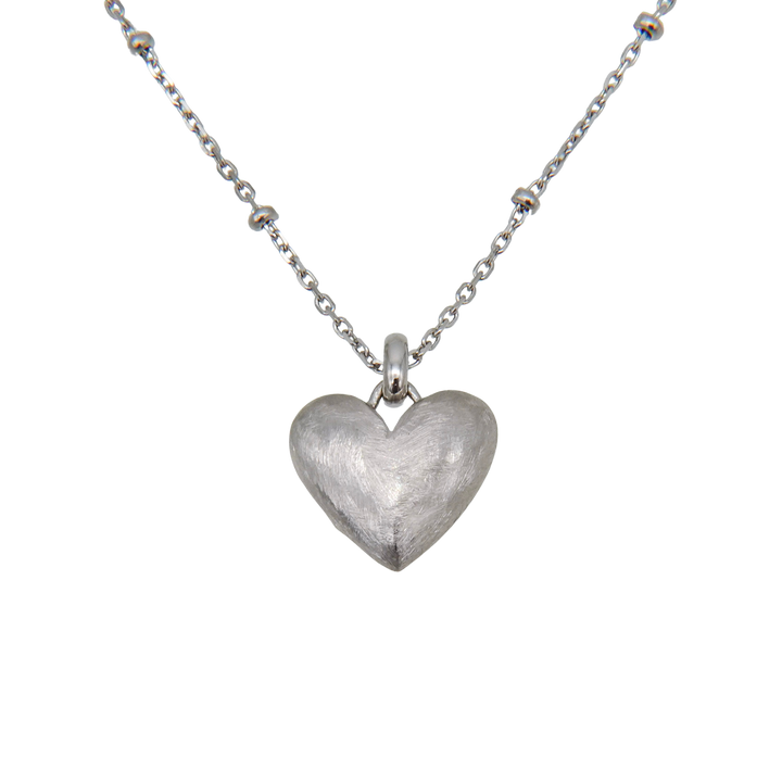 Silver necklace SMP6 ハートネックレス
