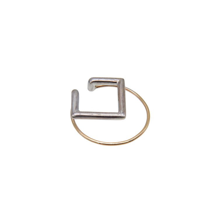 Mixed Line Ear Cuff