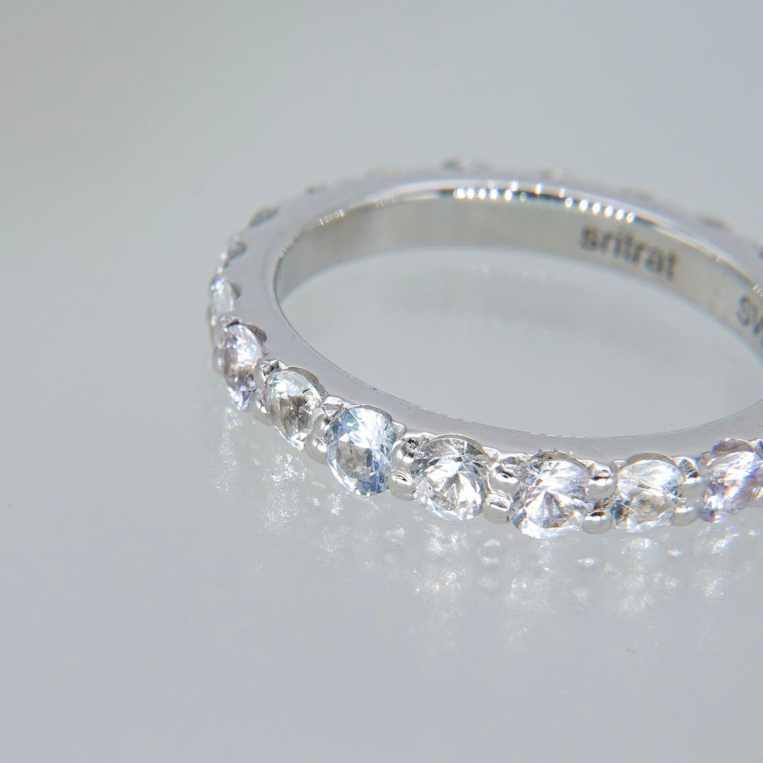 White Sapphire Ring