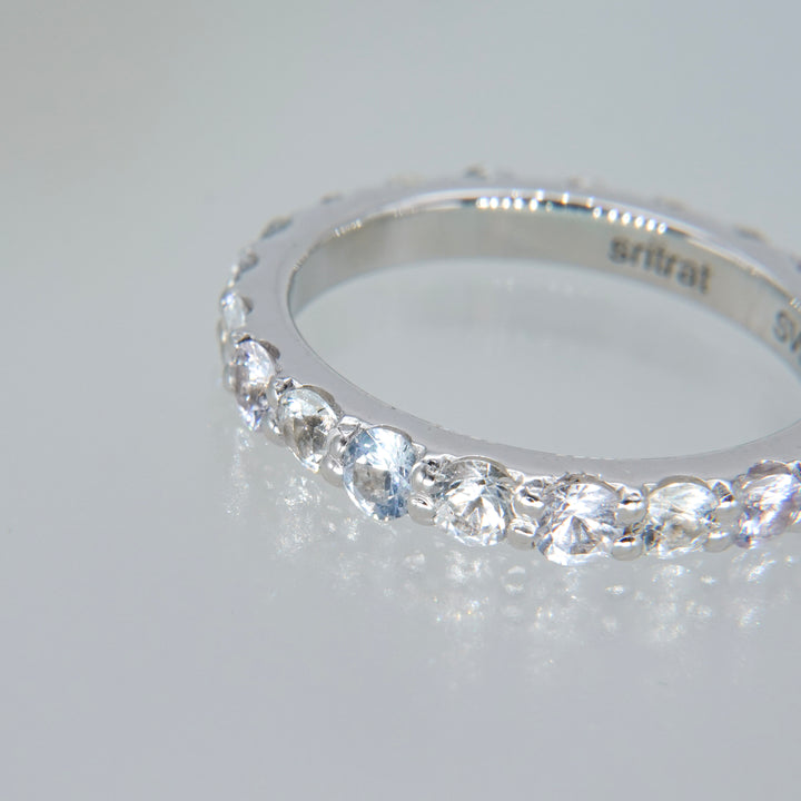 White Sapphire Ring