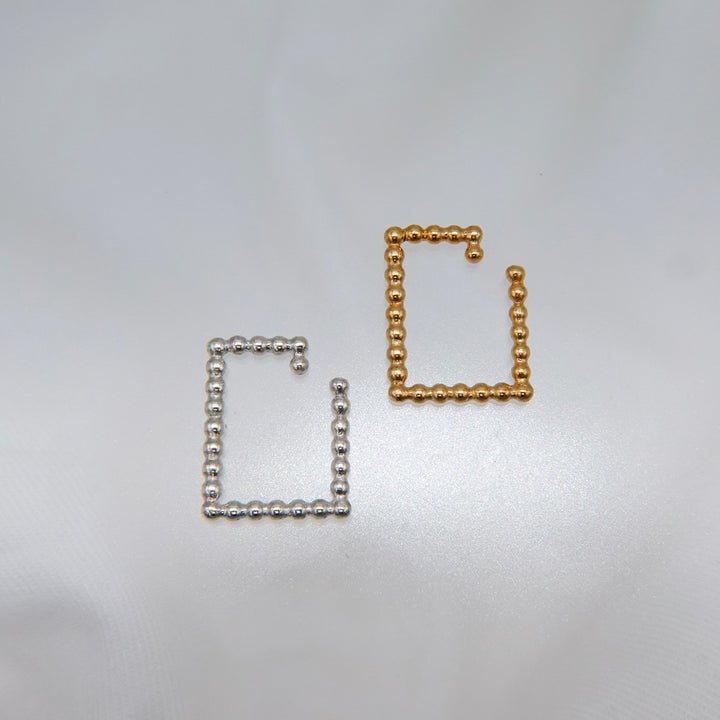 Rectangle Dot Ear Cuff