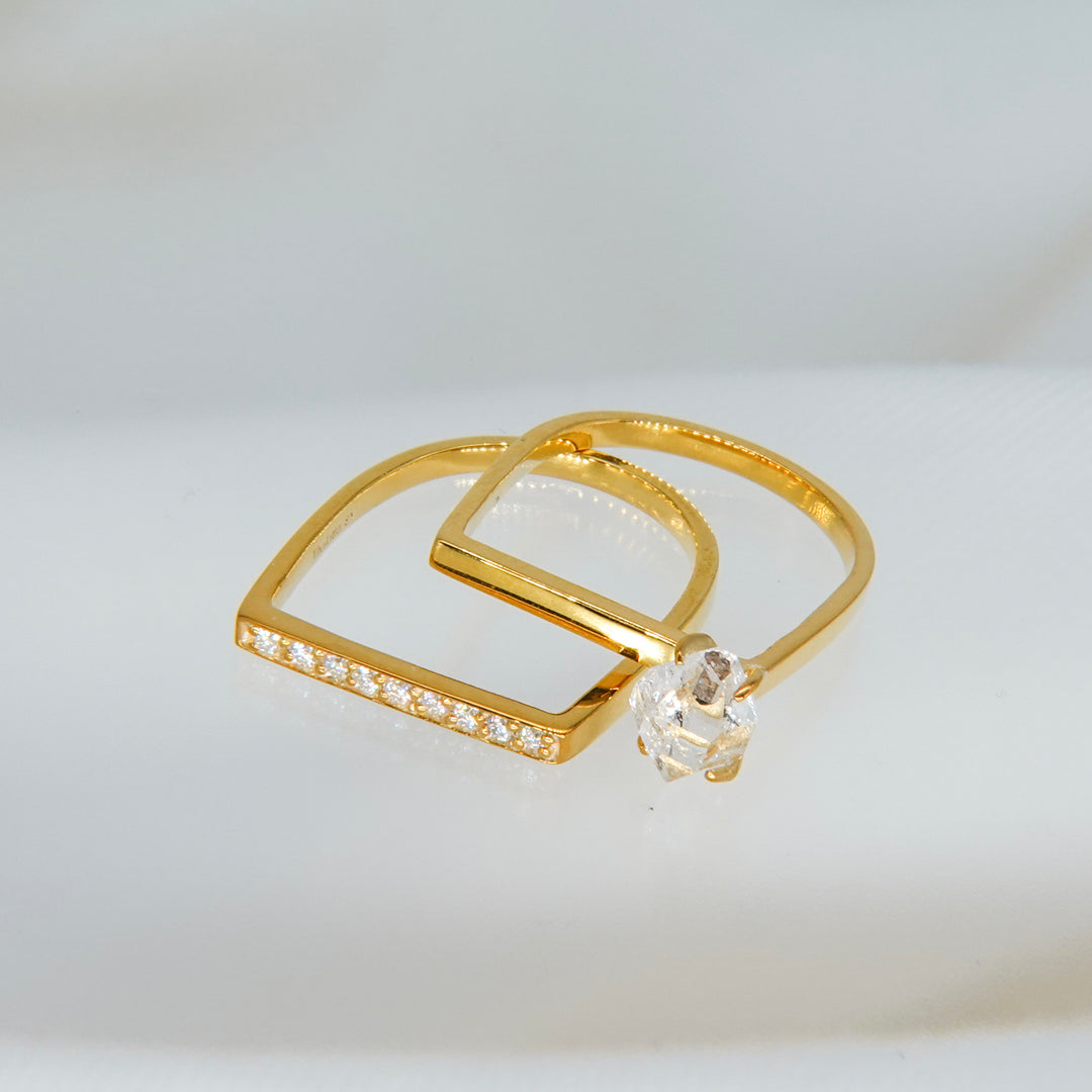 2Way Herkimer Double ring