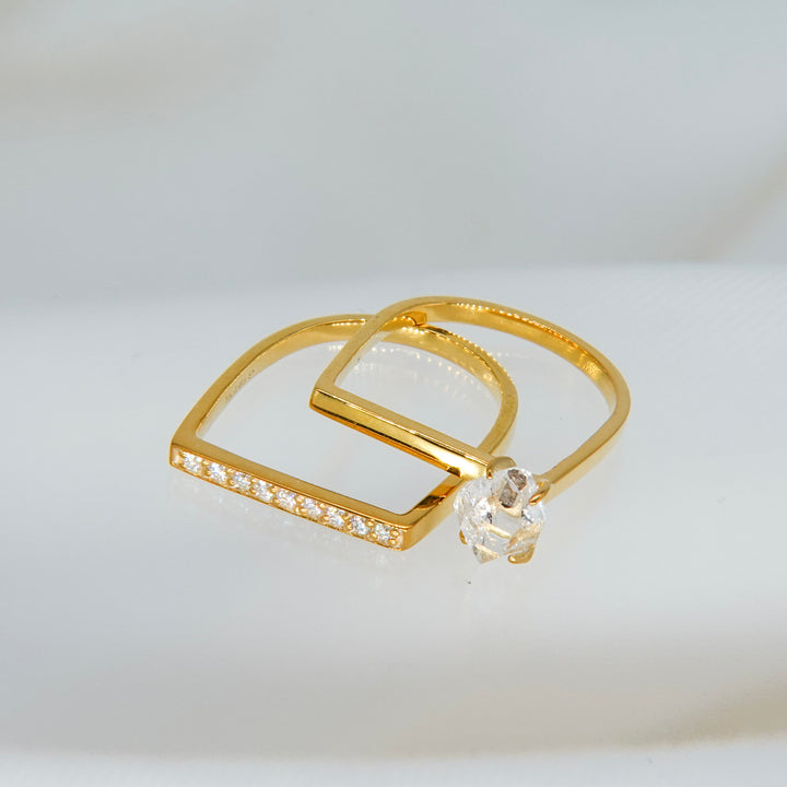 2Way Herkimer Double ring