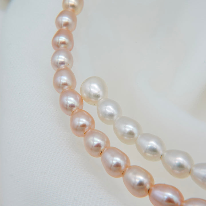 BAROQUE PERAL PINK DOG CHOKER