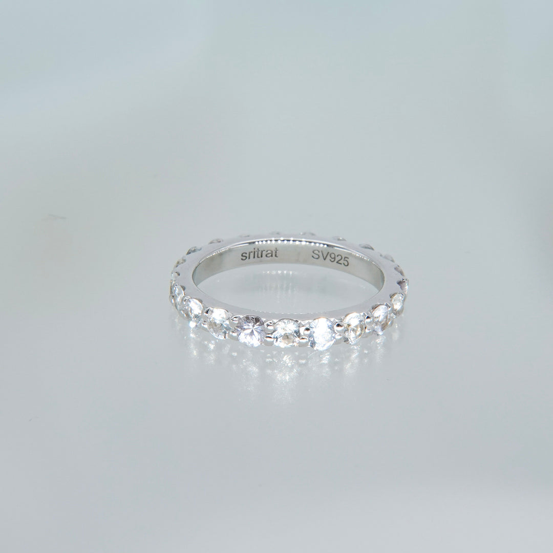 White Sapphire Ring