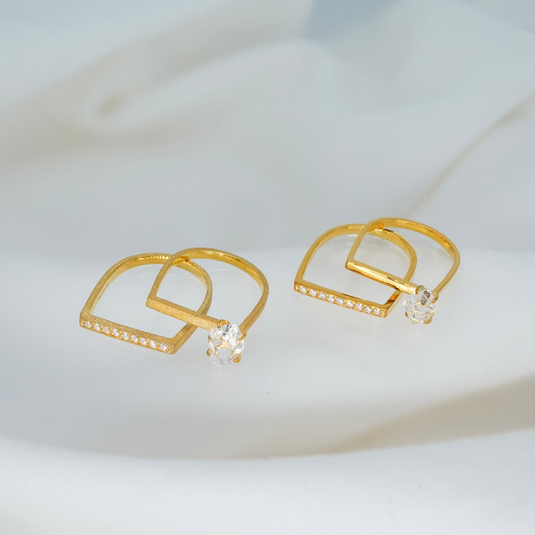 2Way Herkimer Double ring