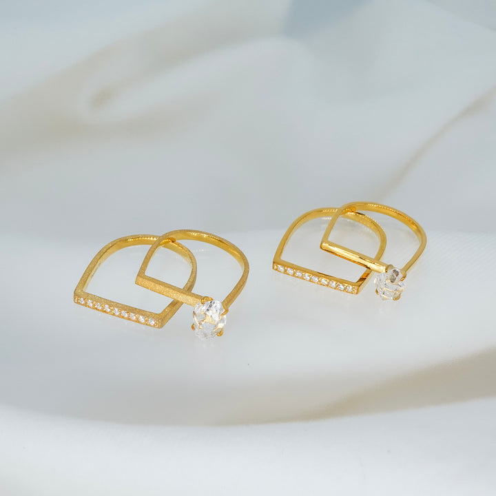 2Way Herkimer Double ring