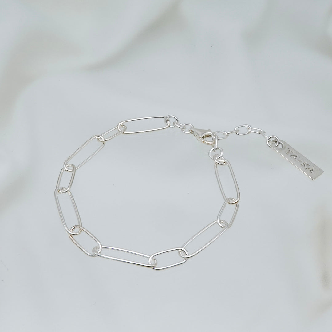 silver925 narrow parts bracelet[tgi]