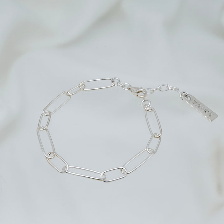 silver925 narrow parts bracelet[tgi]