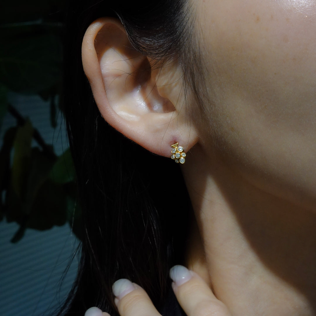 Dear Little Creatures Grapes Pierced Earring