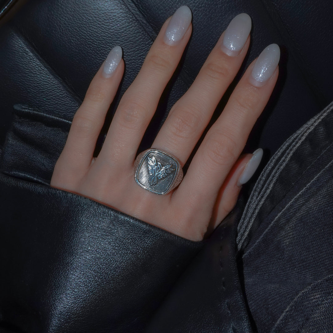 Phoenix Ring in Sterling Silver_20553