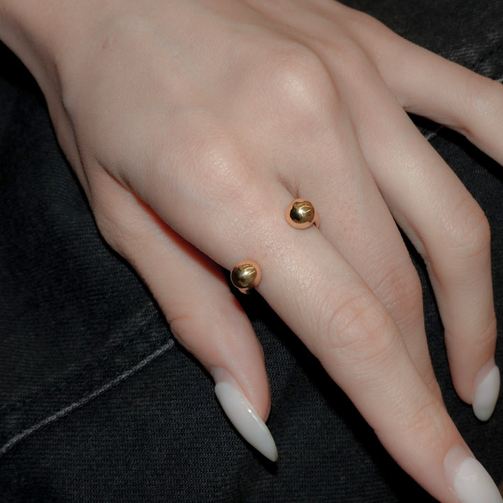 double ball ring small