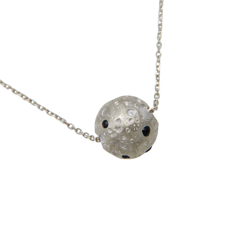 8 PLANETS Necklace (BLACK)