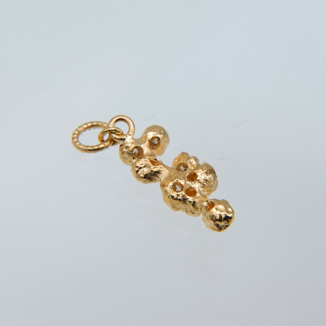 1988_mimosa flower charm I