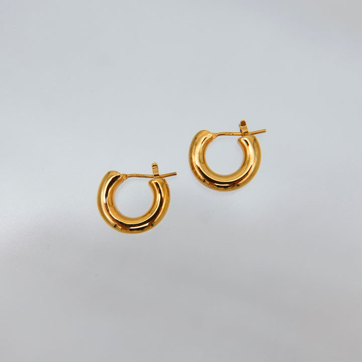 Gold pierced earrings GMA18ピアス