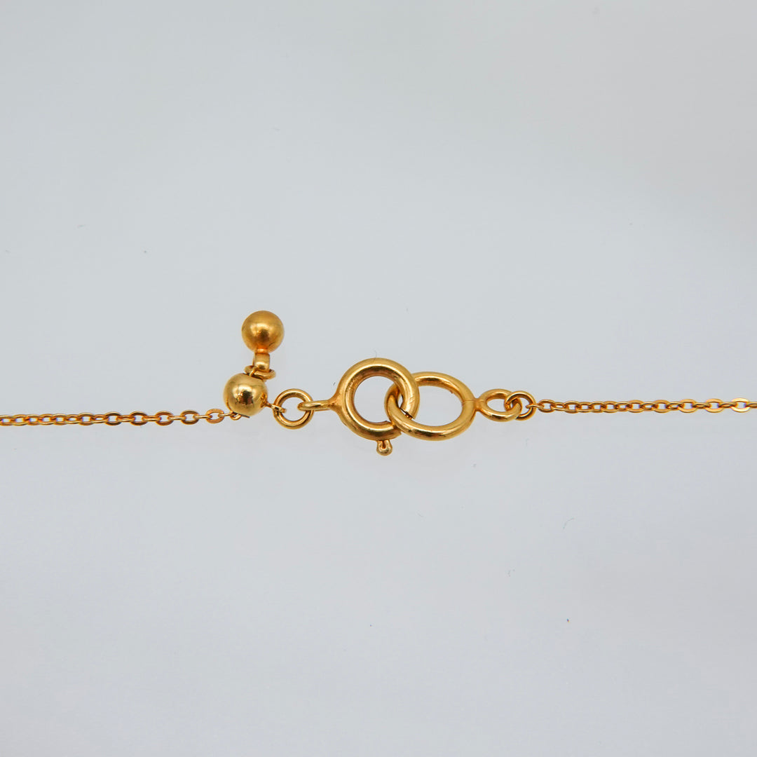 Gold necklace GMP7 ハートネックレスs
