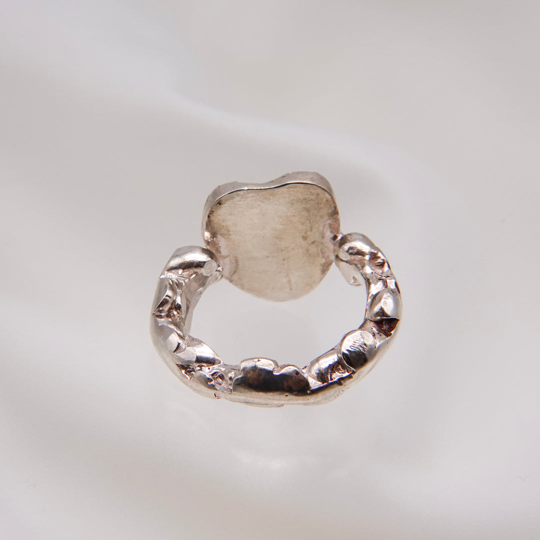 Heart Pearl Ring