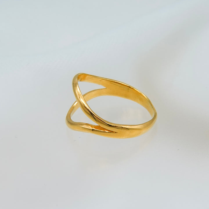 シルバーオープンリング(GOLD)