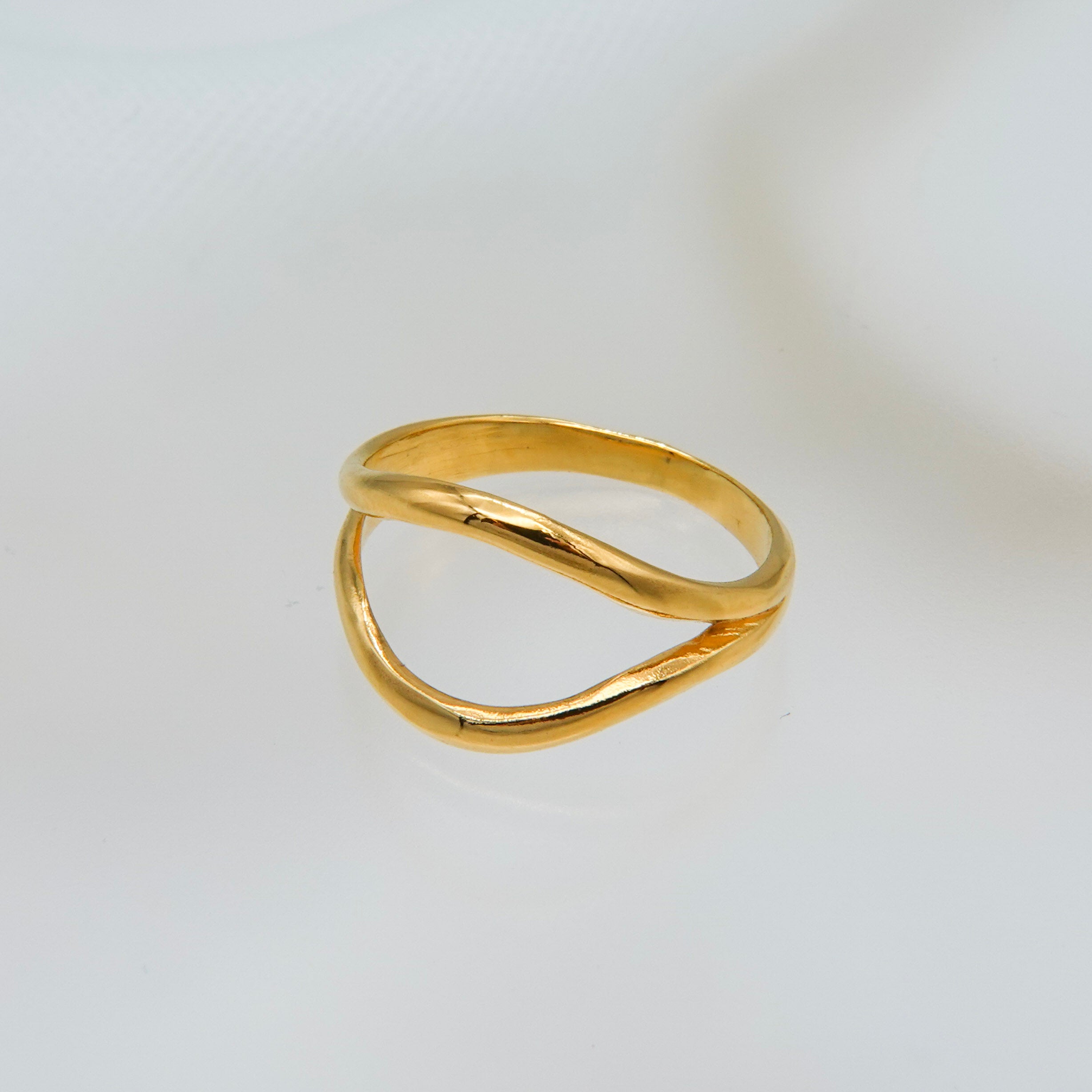 シルバーオープンリング(GOLD) – unigem