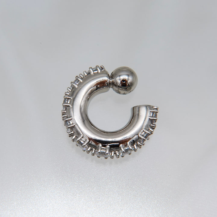 NINA SILVER EAR CUFF