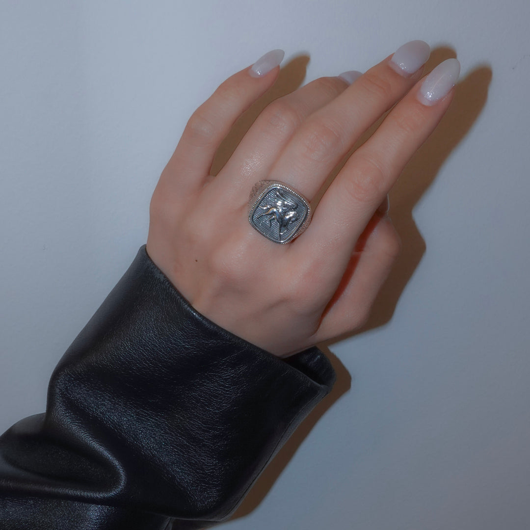 Pegasus Ring in Sterling Silver_20560