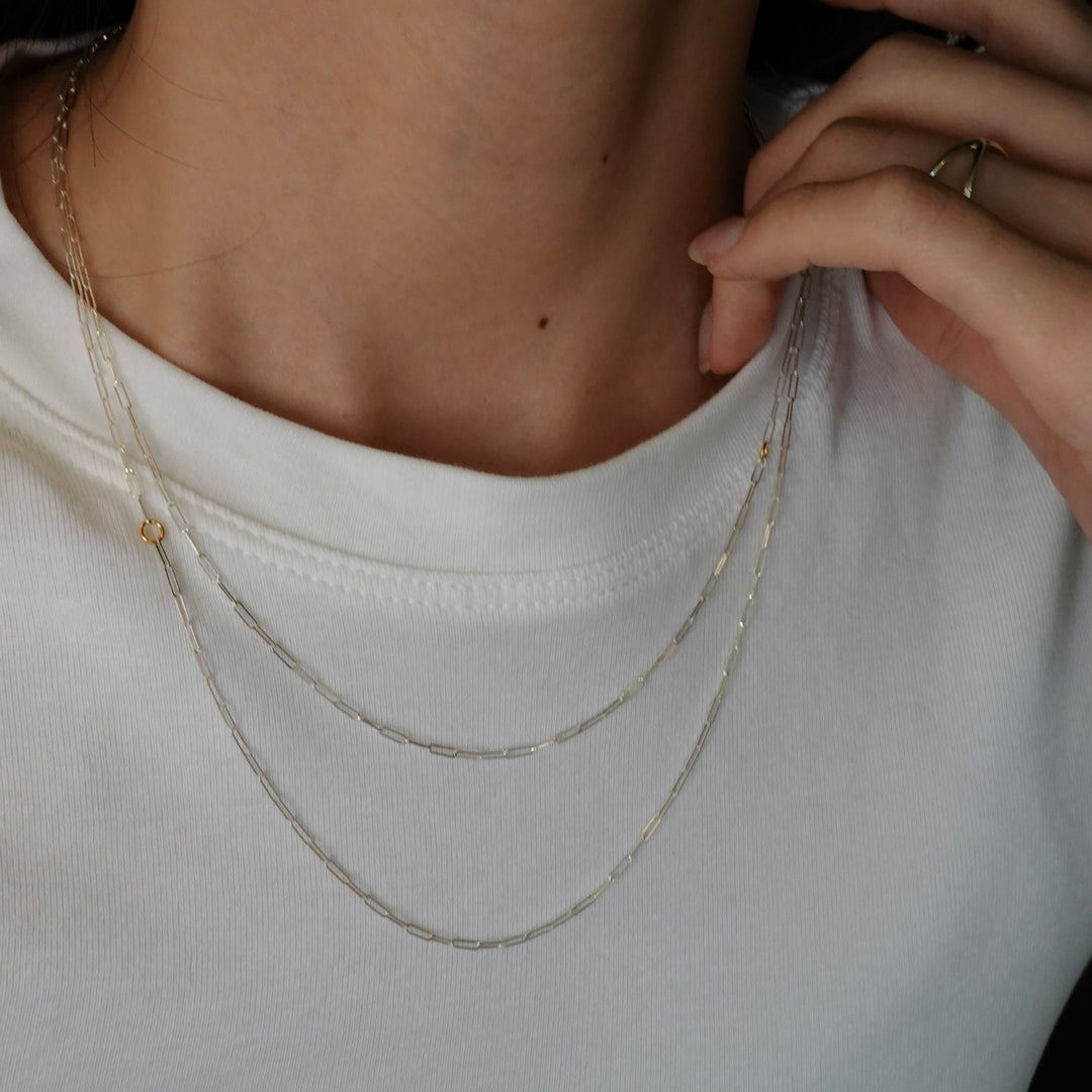 Particulas line 2way Neckless