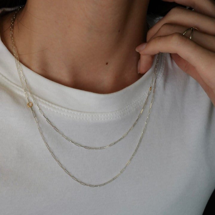 Particulas line 2way Neckless