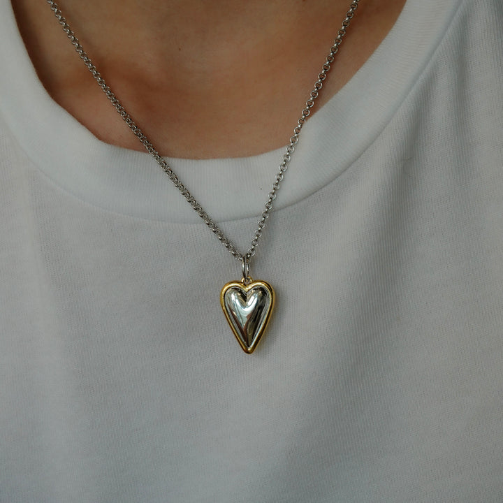 Bumper Heart Necklace