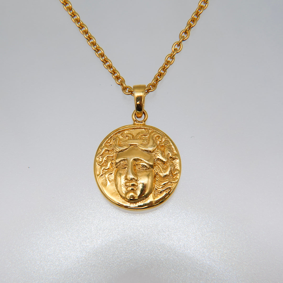 Gold Coin Necklace