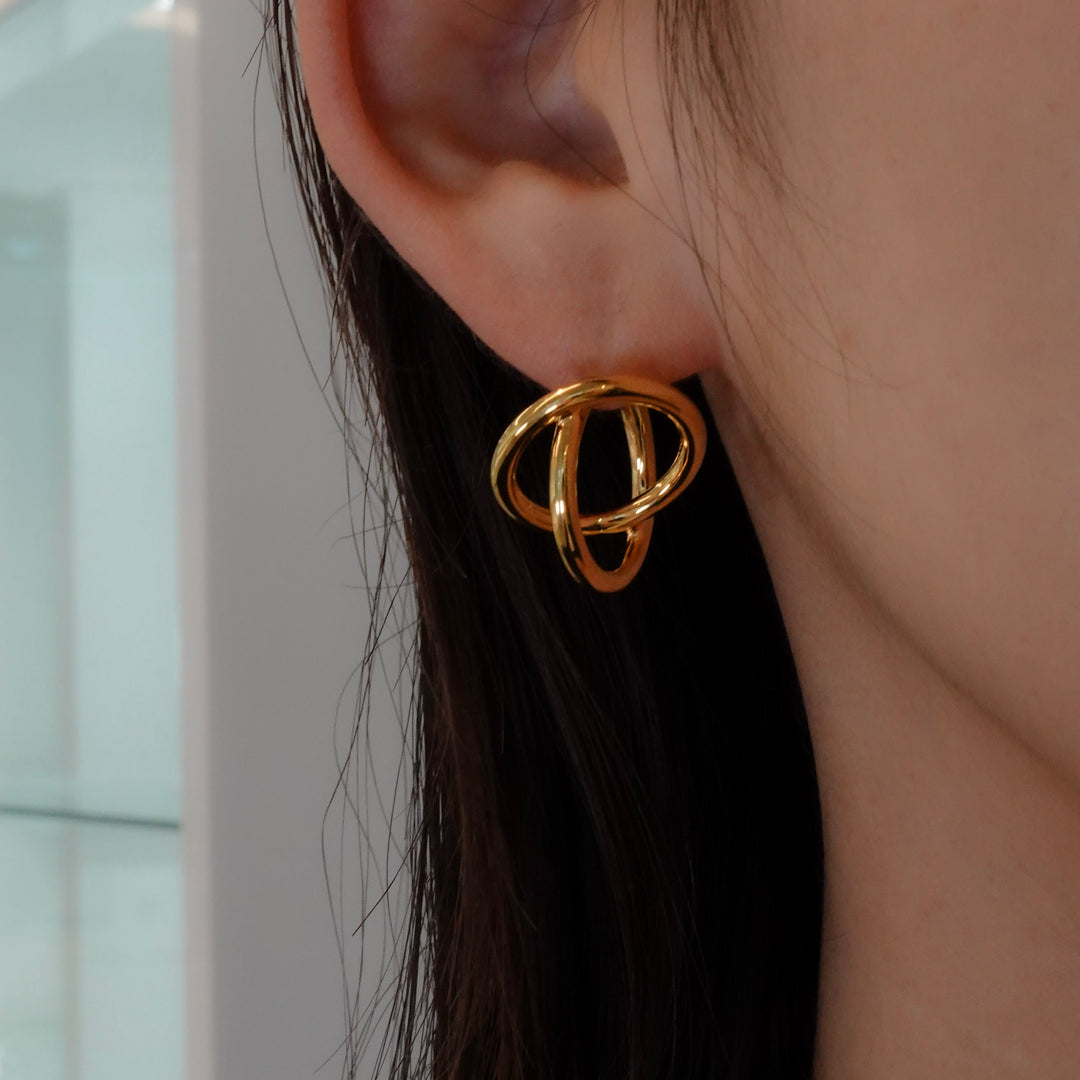 gold ear clip GME2 イアリング