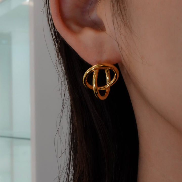gold ear clip GME2 イアリング