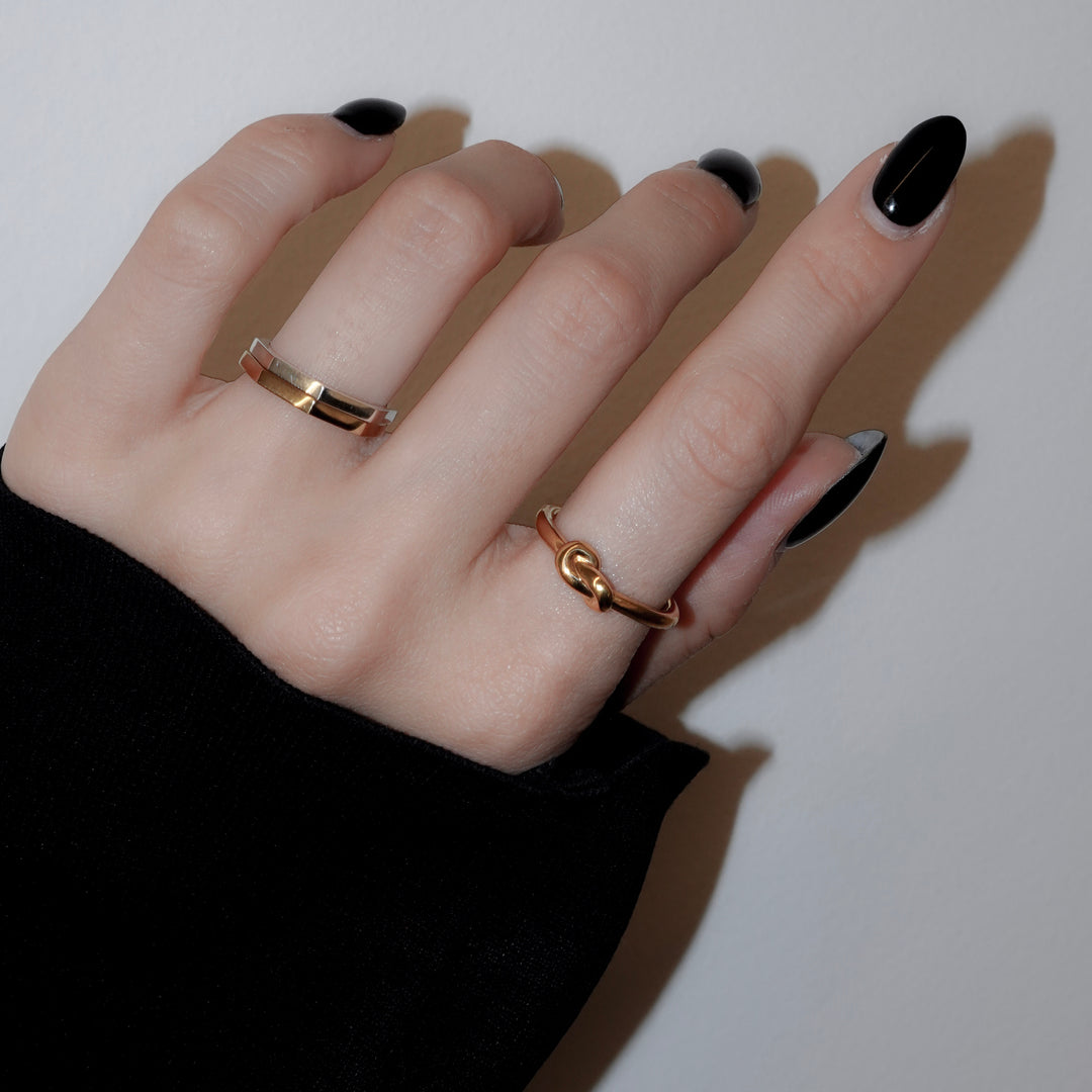 "Octagon" ring (GOLD)