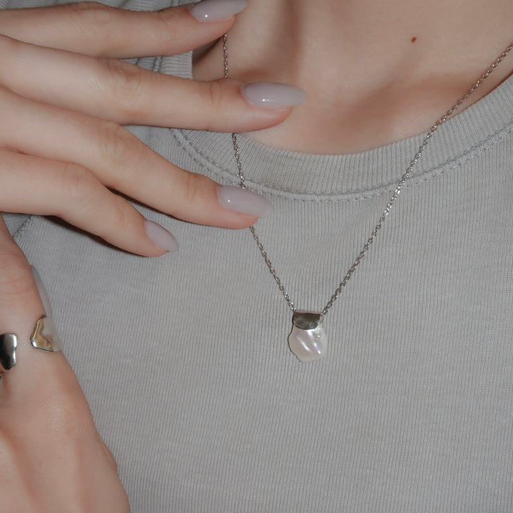 HASAMU necklace pearl